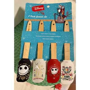 Disney Nightmare before Christmas 4 pack silicon spatula set - Picture 1 of 1