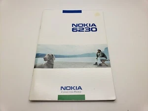 English New/Old Stock Nokia 6230 Mobile Phone User Guide Manual 3UKPOST - Photo 1/5