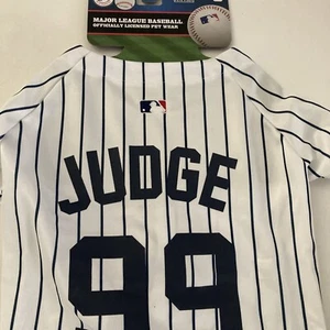 MLBPA Licensed Dog Jersey Aaron Judge NY Yankees Large NWT - Picture 1 of 6