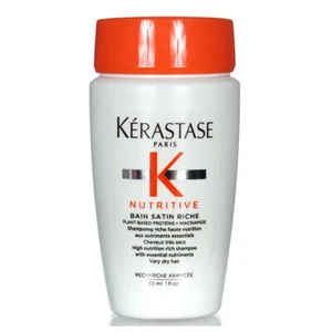 Kerastase Nutritive Bain Satin Riche Shampoo For Very Dry Hair 1oz/30ml TRAVEL - Picture 1 of 1