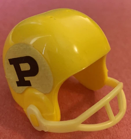 1970 Purdue Boilermakers mini NCAA Vintage gumball football helmet Big10 plastic Cover