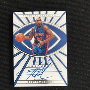 2022-23 Panini National Treasures Jerry Stackhouse Peerless Auto 78/99 - Picture 1 of 2