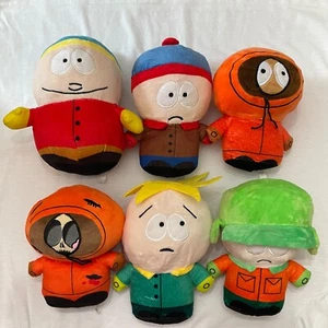 Set of Six Collectible South Park Plush Tags Read "C E MADE IN CHINA" - Picture 1 of 21