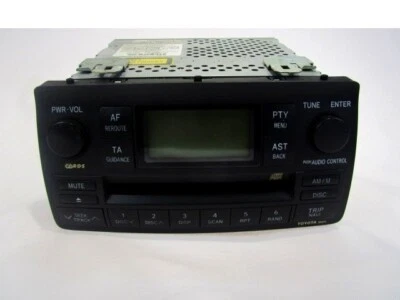 86120-02380 Autoradio Mit CD-Player Toyota Corolla 1.4 66KW SW D Aut 5P (2006) - Bild 1 von 3