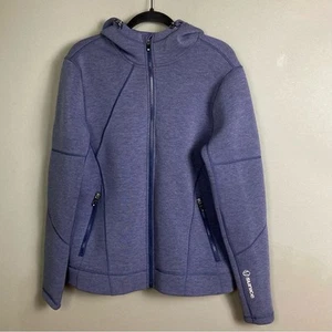 Sunice Performance Jacket Mens M NEW Fitted Hooded full Zip Pockets Blue - Picture 1 of 13