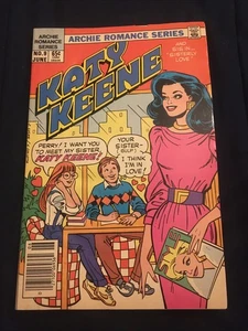 KATY KEENE #9 PRIMERA IMPRESIÓN PORTADA UN QUIOSCO Archie Romance 1985 - Imagen 1 de 2
