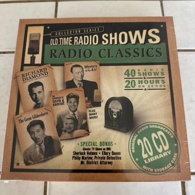 Old Time Radio Shows Radio Classics (40 Shows, 20 Hours, 20 CDs) - Image 1 of 4