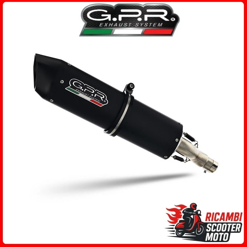 TERMINALE CON RACCORDO HONDA CRF 250 R  2003-2005 Furore Nero H.116.FUNE#1 Foto 1 de 1