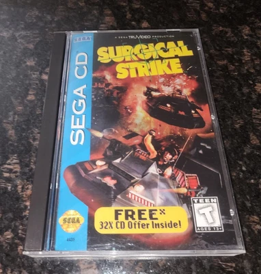 Surgical Strike (Sega CD, 1995) - Complete CIB - Image 1 of 4