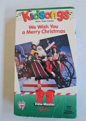 Kidsongs: We Wish You a Merry Christmas VHS 1992-Rare Vintage. - Image 1 of 3