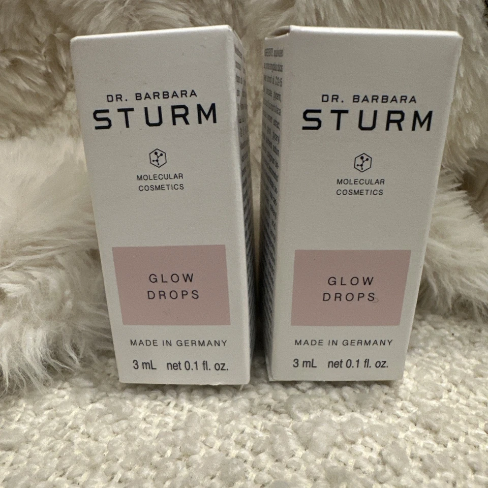 2x Dr Barbara Sturm Glow Drops 3ml Brand New In Box - image 1 of 1