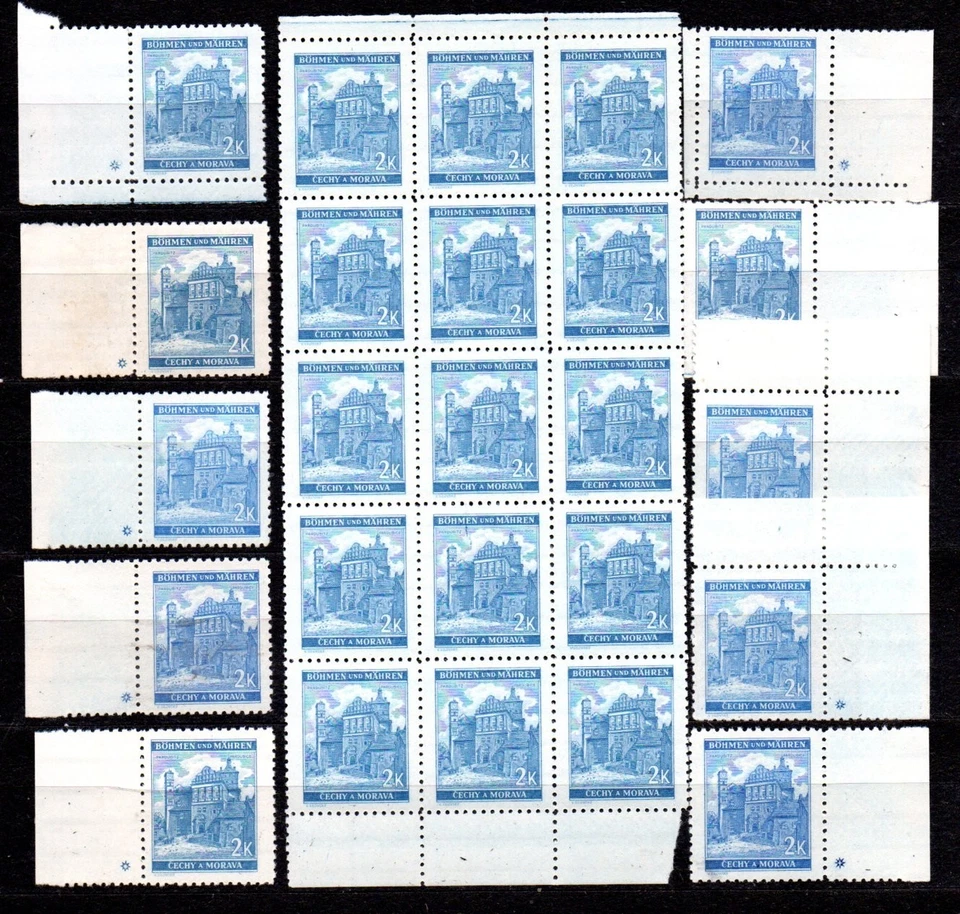 Germany, Bohemia and Moravia, occupation  WWII,  Pardubitz  Mi. 70 - Image 1 of 1