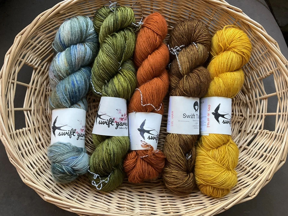 Calcetín Swift Bliss de hilos Swift - 5 madejas 5 colores Foto 1 de 1