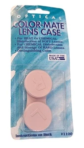NIB OPTICAL COLOR-MATE LENS CASE Made In USA - Picture 1 of 2