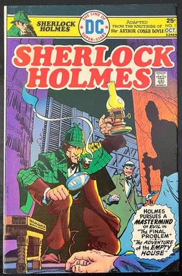 Cómics de Sherlock Holmes #1 DC 1975 Foto 1 de 4