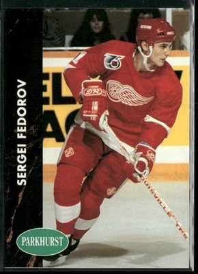 1991-92 Parkhurst Sergei Fedorov #38 Detroit Red Wings - Image 1 of 2