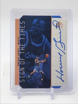 HORACE GRANT 1999-00 UD SP AUTHENTIC SIGN OF THE TIMES DIE CUT AUTO Q3562 - Image 1 of 2