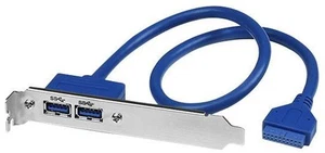 STARTECH - 2x USB 3.0 Vrouwelijk naar 20 Pin Adapter - Afbeelding 1 van 1