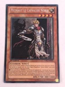 Yu-Gi-Oh Card - JCC - Medraut the Noble Knight - CBLZ-FR081 - Picture 1 of 2