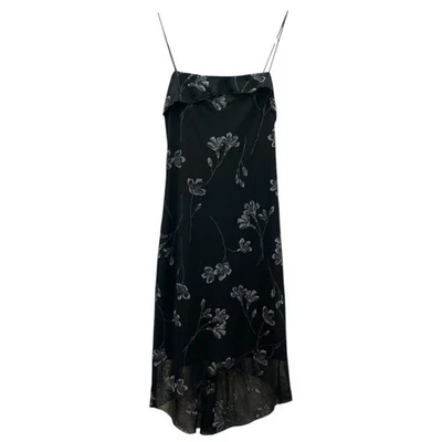 Vestido De Colección Y2K Byer Too Sin Mangas M Floral Brillante Capricho Oscuro Hada Asym Dobladillo Midi Foto 1 de 4