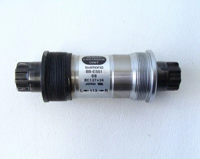 Shimano BB-ES51 Octalink V2 68x113mm Spline Spindle BSA (English) Bottom Bracket - Image 1 of 4