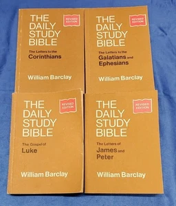 Daily Study Bible Series Revised Editions William Barclay - Lot of 4 Books - Bild 1 von 8