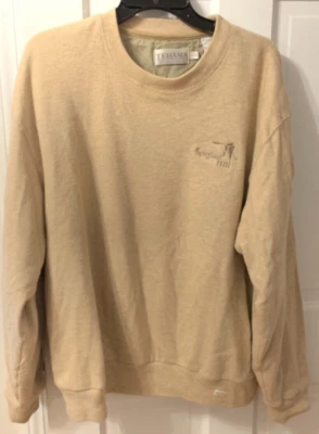 Suéter de Golf Grande Raro Tehama Clint Spyglass Hill Guijarro Playa Tostado Foto 1 de 4