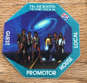 Michael Jackson 1984 Victory Tour Backstage Pass - Vintage Pepsi Access Laminate - Picture 1 of 4