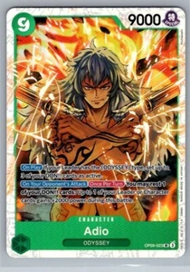 Adio OP09-023 SR Foil Emperors in the New World One Piece CCG - Picture 1 of 2
