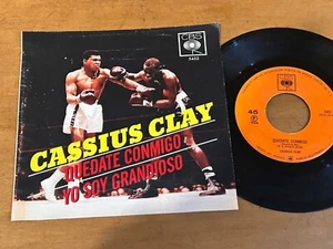 CASSIUS CLAY Muhammad Ali STAND BY ME 1964 MEXICO 7" 45 Boxing Funk Soul - Picture 1 of 5