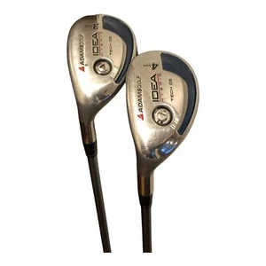 Adams Idea Tech OS 3 & 4 Iron Hybrid Reg Flex Graphite Design YS+ LH Shaft Combo - Picture 1 of 23