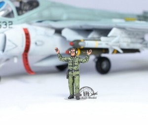 USAF Ground Support Crew 1:72 Pro Built Model #2