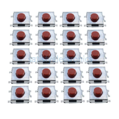 100PCS SPST Mini Micro Momentary Tactile Push PCB Button Switch 6x6 3.1mm-13mm F - Image 1 of 3
