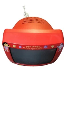 Emerson DORA The EXPLORER CRT 13" TV Television Retro Gaming DTE314 Tested - Image 1 of 4