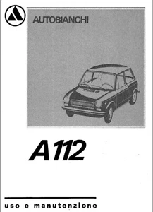 MANUALE RIPARAZIONI x AUTOBIANCHI A112 ABARTH A 112 ELEGANT del 1979 PDF ita - Foto 1 di 1