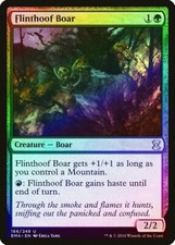 Flinthoof Boar FOIL Eternal Masters HEAVILY PLD Green Uncommon MTG CARD ABUGames