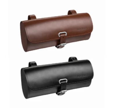 Brooks Challenge bag Satteltaschen Echtleder Leder Vintage Retro braun schwarz  - Bild 1 von 4