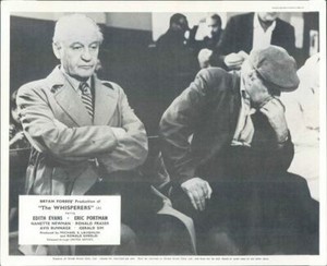 The Whisperers original lobby card Eric Portman sat down in waiting room