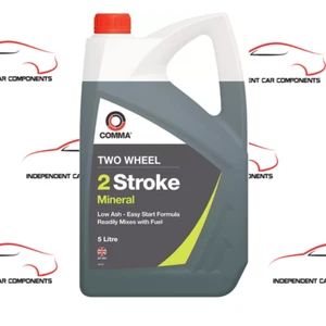 Comma - Two Wheel 2 Stroke SAE 30 Mineral Motorcycle Engine Motor Oil TST5L - 5L - Picture 1 of 1
