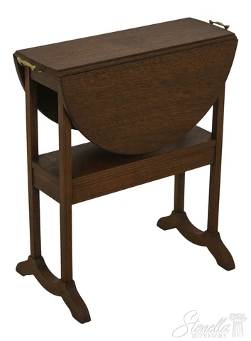 59472EC: KITTINGER OD370 Mahogany Drop Leaf Occasional Table Cover