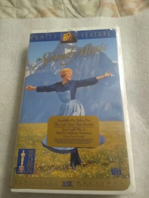 The Sound of Music (VHS,) Digitally Mastered Julie Andrews Factory Sealed  - Image 1 of 2