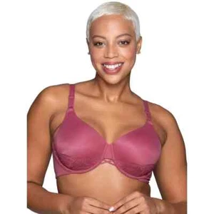 Vanity Fair Radiant UW Light Mauve Bra - 2-Ply Back and Side Smoothing 40D NWT - Picture 1 of 5