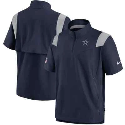 Nueva chaqueta Nike para hombre Dallas Cowboys NFL fútbol oficial en el campo lateral nueva con etiquetas Foto 1 de 4
