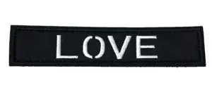 Patch Sew On Take Off Embroidered Clothing Hats Jackets Coat Sign Message A360 - Picture 1 of 4