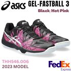 Chaussures de handball Asics GEL-FASTBALL 3 noir/rose chaud THH546 006 UNISEXE 2023 NEUF !!
