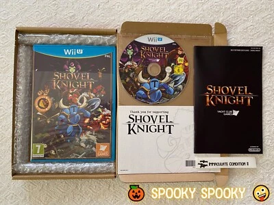 Shovel Knight Nintendo Wii U - UK PAL Immaculate CIB with Natural Disc - Tracked - Image 1 of 4