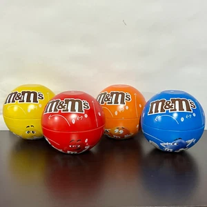 SET DE 5 METAL TINS BALONES METÁLICOS CHOCOLATES M&M´s WORLD CUP QATAR 2022 - Imagen 1 de 6