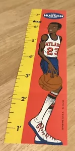 1969 Topps Rulers Lou Hudson #14 of 24 Atlanta Hawks - Picture 1 of 2