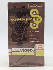 Scribble Jam Official Video #6 VHS Brand New Sealed Mac Lethal Sage Francis HTF - Picture 1 of 8