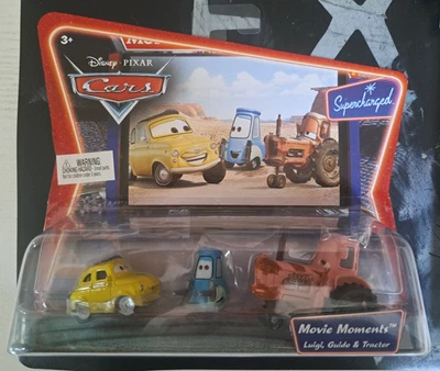 CARS - LUIGI GUIDO & TRACTOR - Mattel Disney Pixar - Immagine 1 di 2